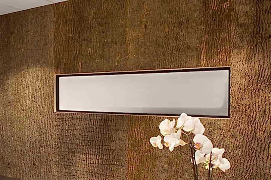 Ağaç kabuğu duvar dekorasyonu